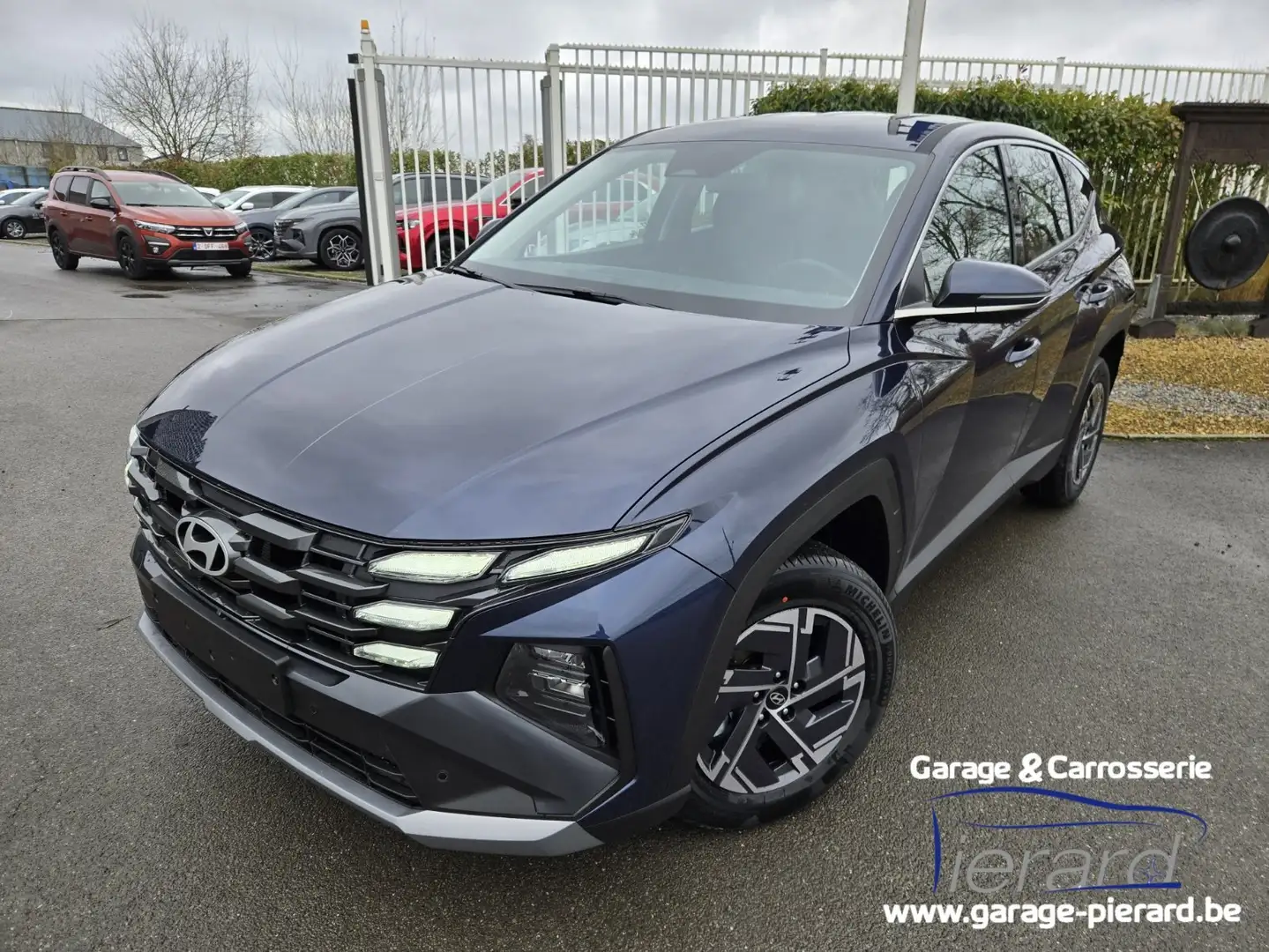 Hyundai TUCSON 1.6 T-GDi HEV Techno *REPRISE POSSIBLE* Blauw - 1