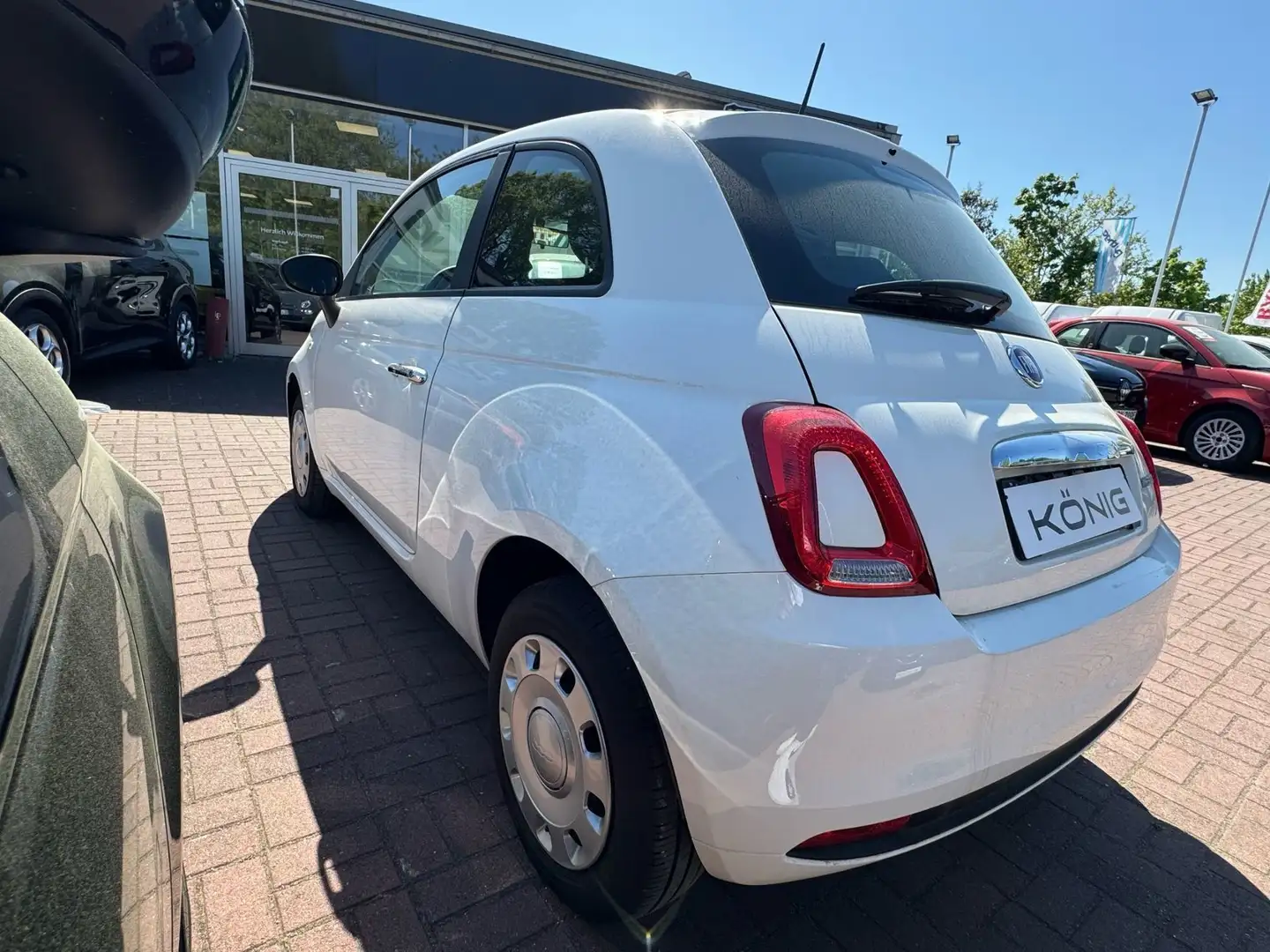Fiat 500 1.0 Club Klima&Sound*Klima*KomfortPaket*Pano Blanc - 2