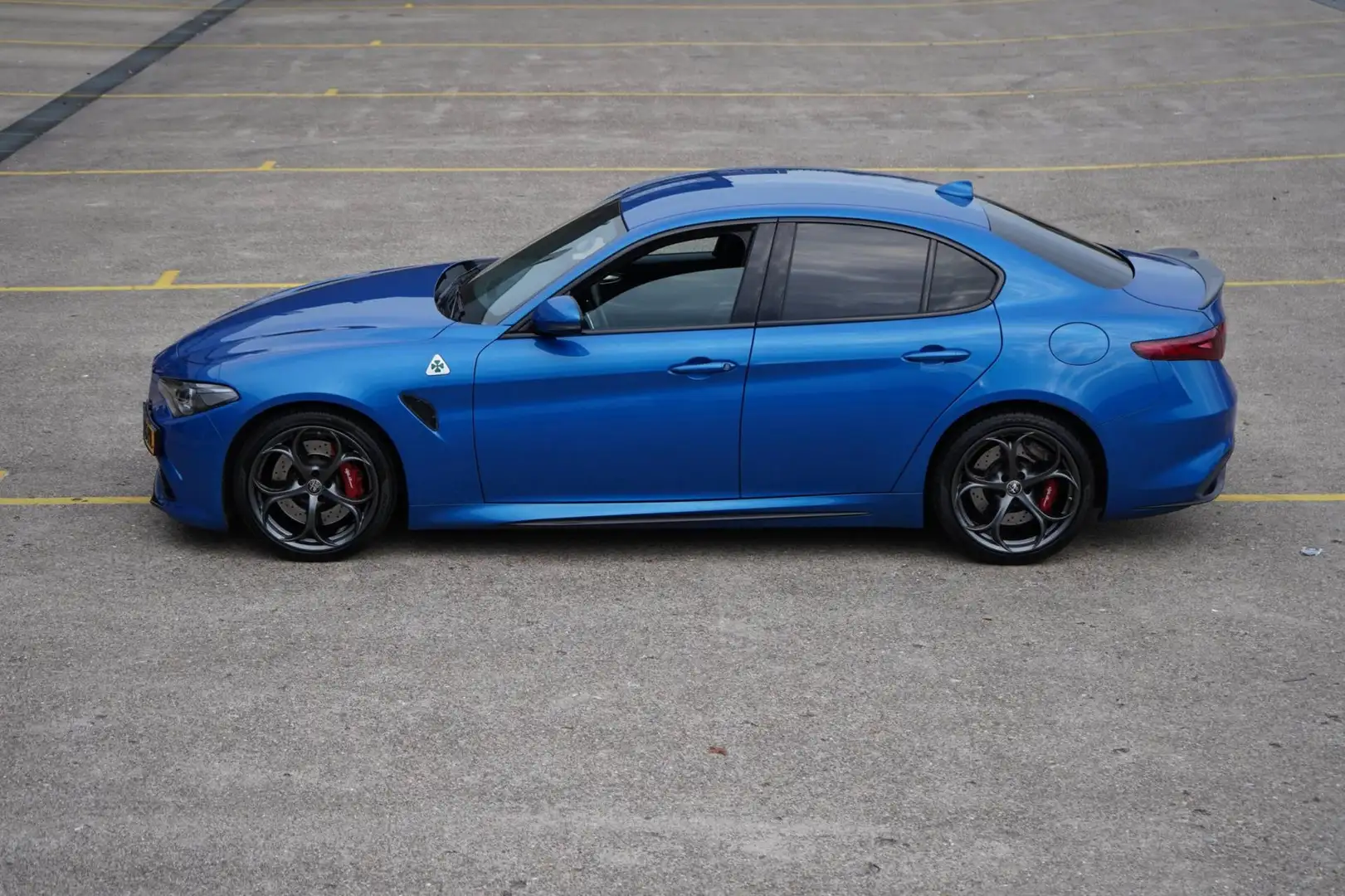Alfa Romeo Giulia 2.9 V6 Quadrifoglio Blauw - 1