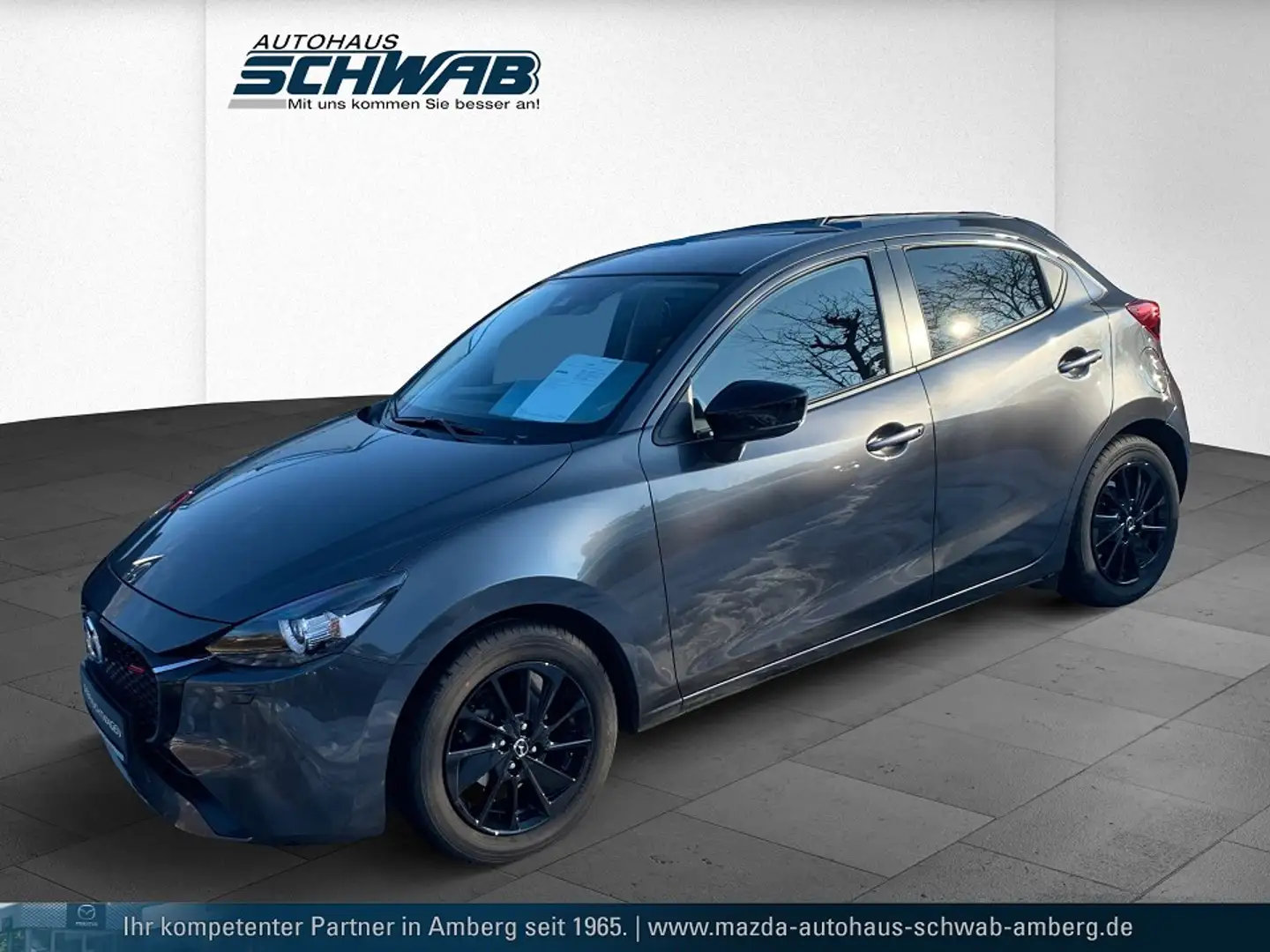 Mazda 2 1.5L SKYACTIV-G 90ps AUTOMATIK FWD HOMURA Mazda2 Grau - 1