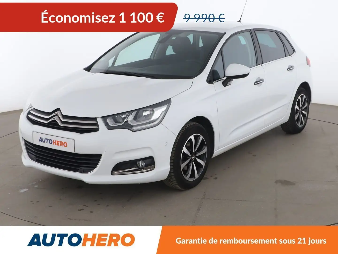 Citroen C4 1.2 PureTech Millenium Blanc - 1