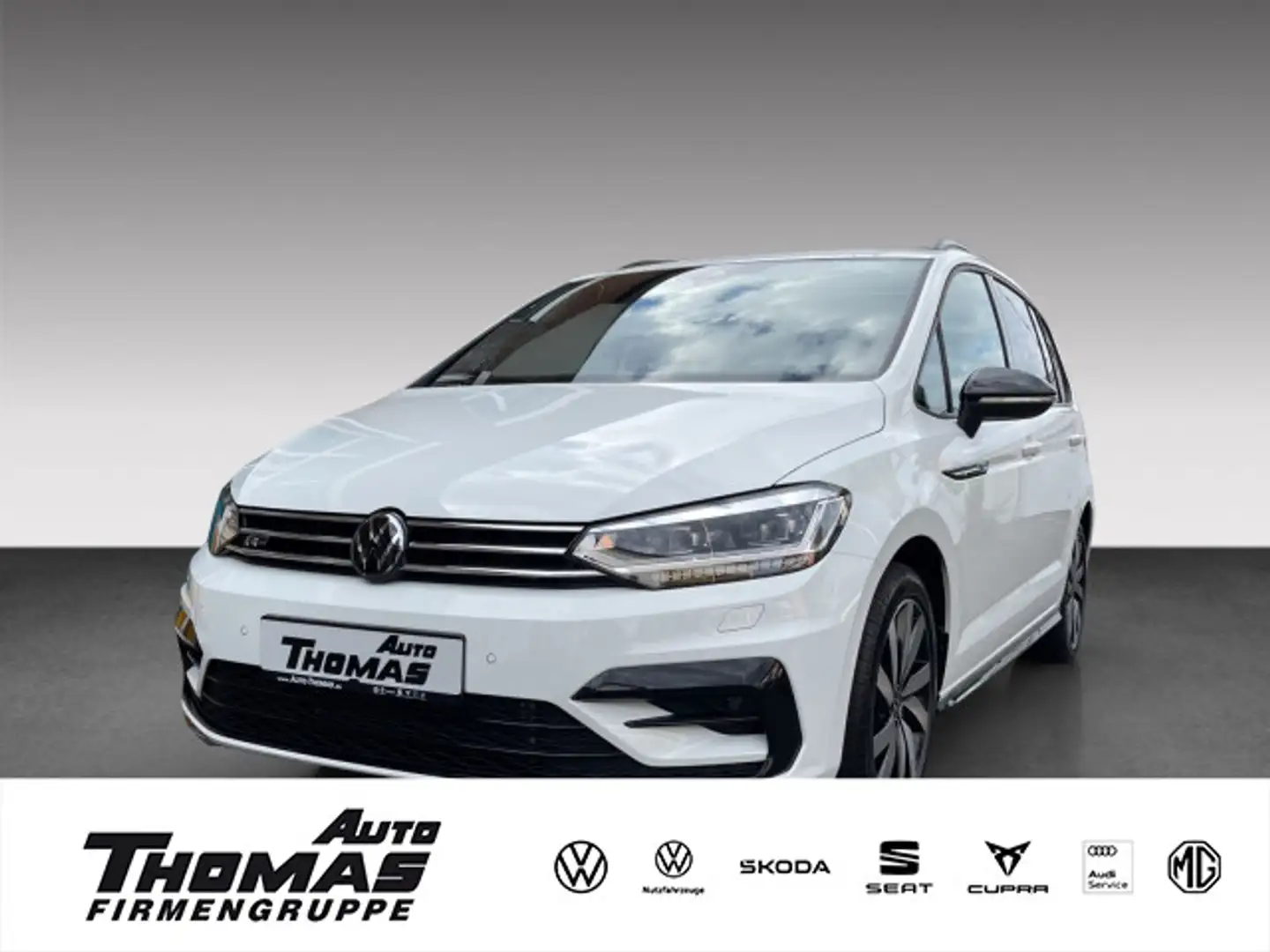 Volkswagen Touran 1.5 TSI DSG Highline Pano Navi Black Styl Weiß - 1