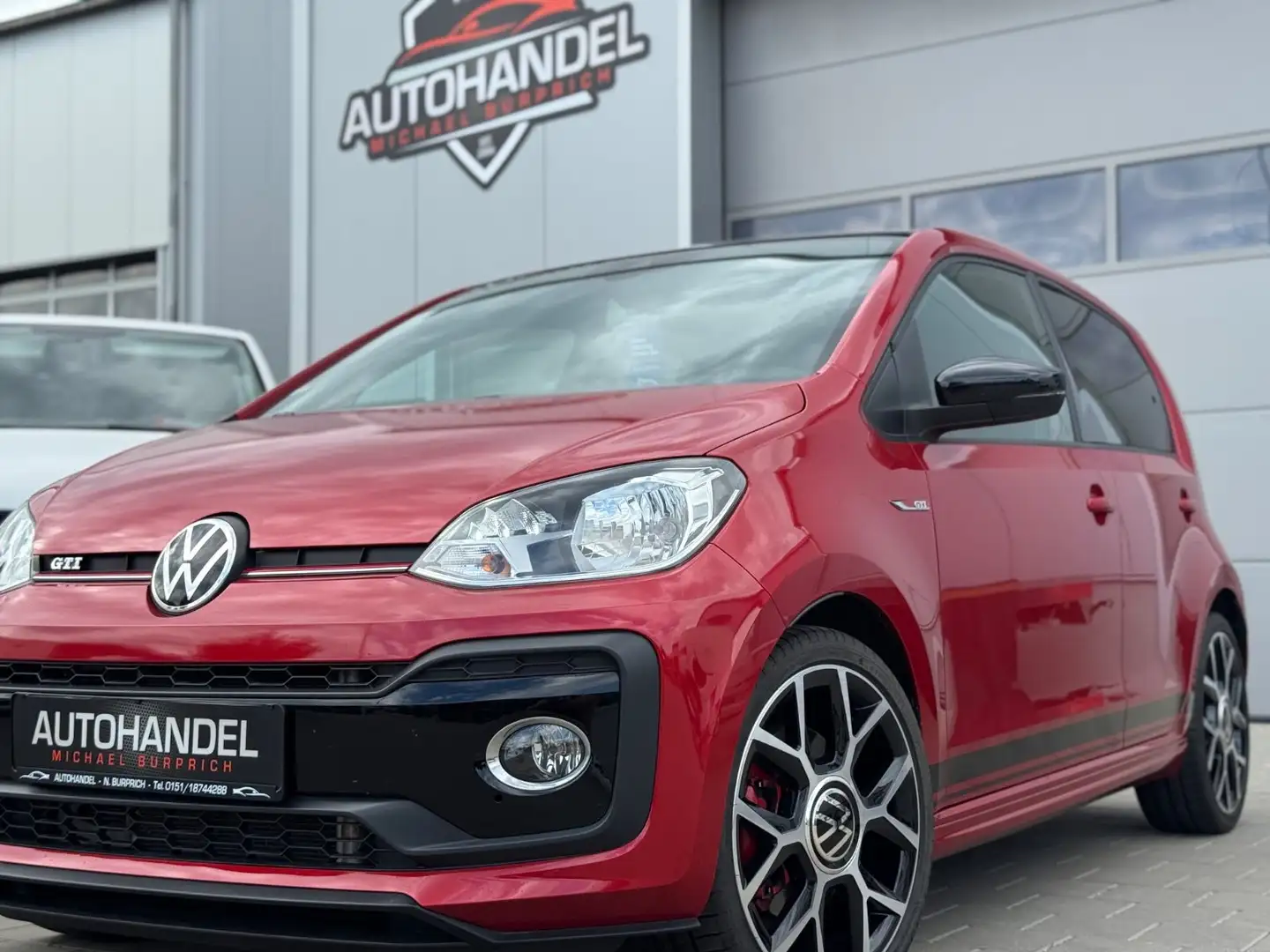 Volkswagen up! 1.0 TSI GTI*KAMERA*TEMP*SHZ*1-HAND*PDC* Rood - 2