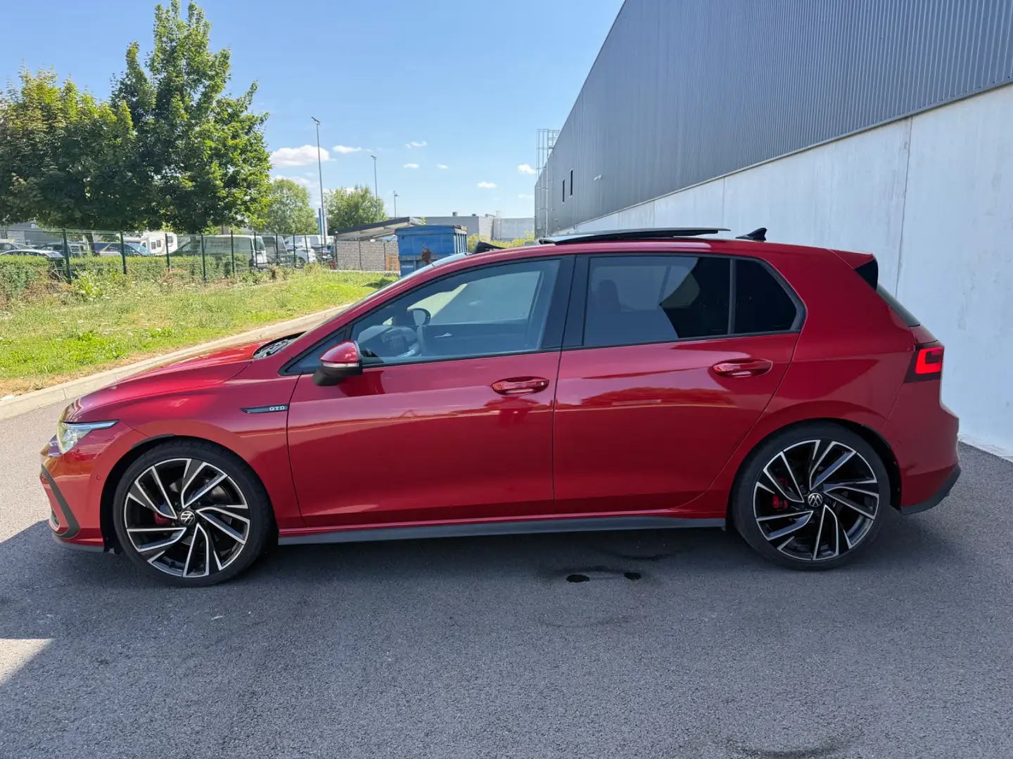 Volkswagen Golf Golf 2.0 TDI SCR 200 DSG7 GTD Rot - 2