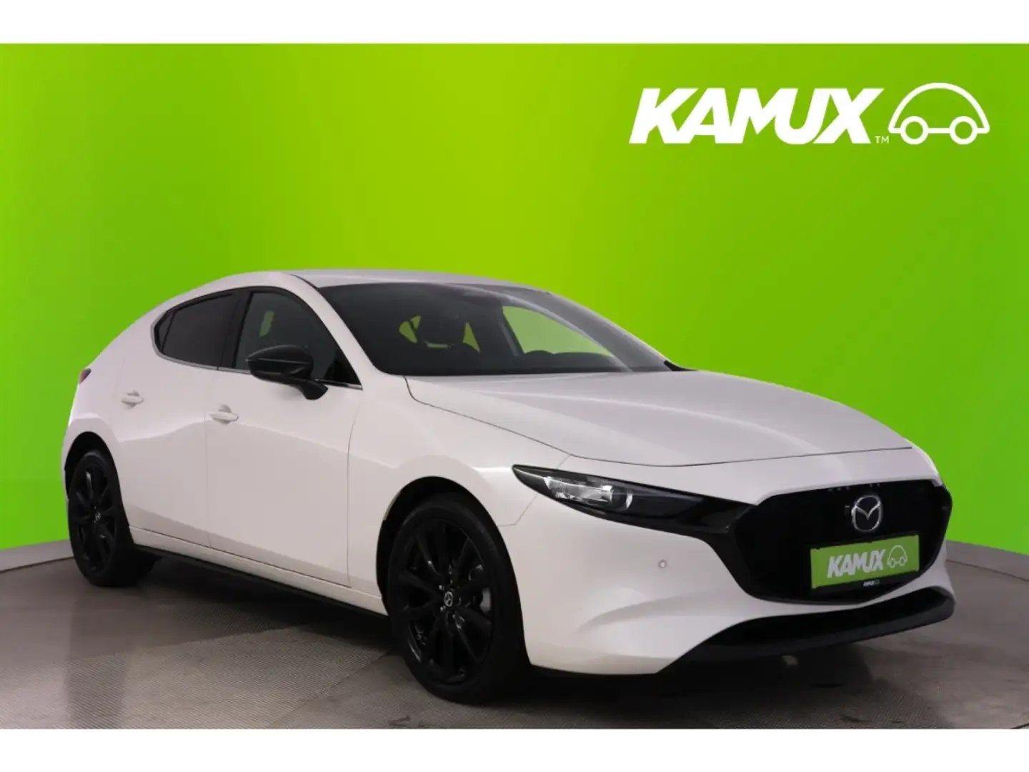 Mazda 3 2.0SKYACTIV-G Aut.Homura+LED+NAVI+KAMERA+TEMPO Weiß - 1