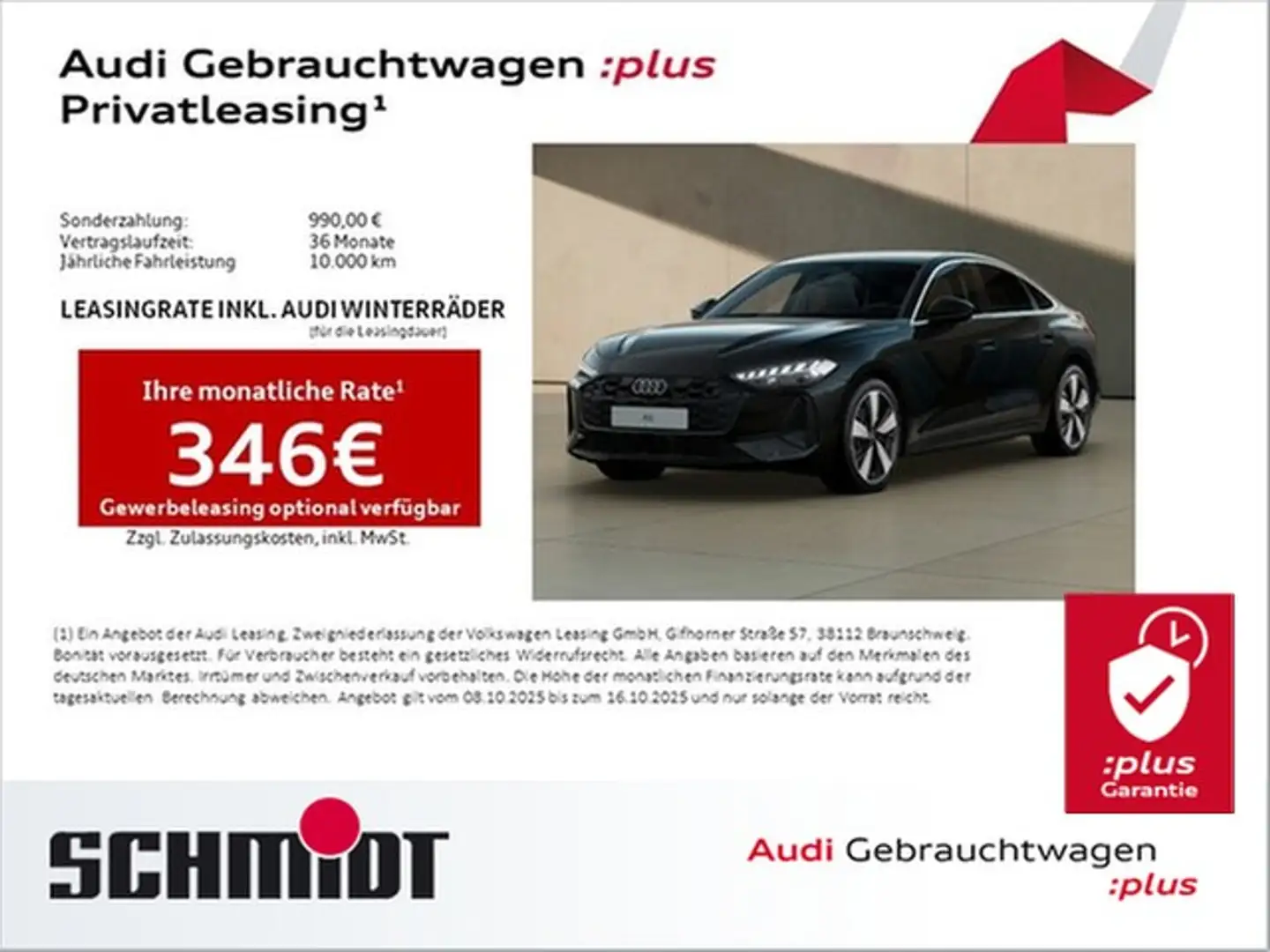 Audi A5 Limousine TFSI AHK LED LM19 ACC Kamera Navi+ Schwarz - 1