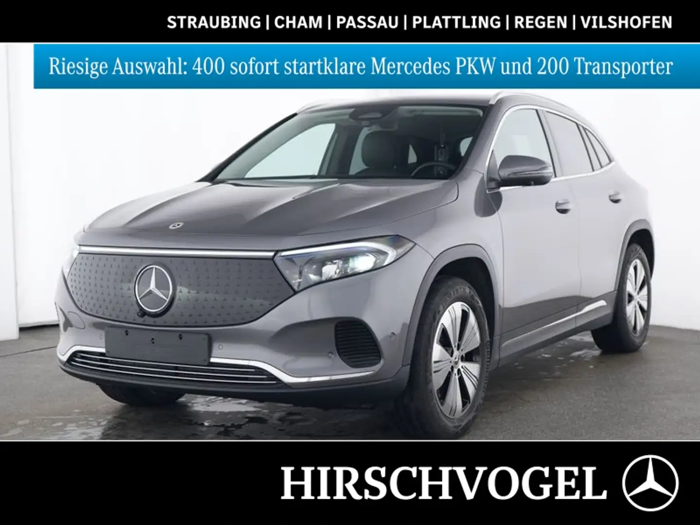 Mercedes-Benz EQA 350 4M Progressive+AHK+MBUX+Navi-Pr+LED+360K Grau - 1