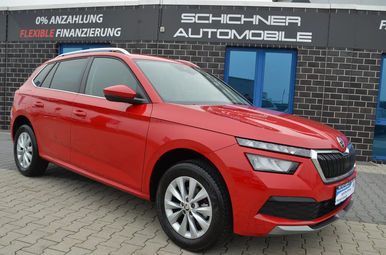 Skoda Kamiq Ambition KAMERA LED TEMPOMAT MFL KLIMAAUTOMATIK Rot - 1