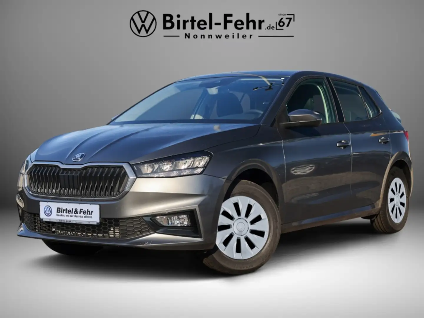 Skoda Fabia Selection 1.0 TSI 6 Gang LED APP 5J Garantie Gris - 1
