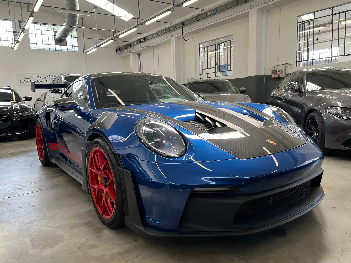 Porsche 992 992 911 Coupe 4.0 GT3RS PTS WEISSACH LEASING Blu/Azzurro - 2