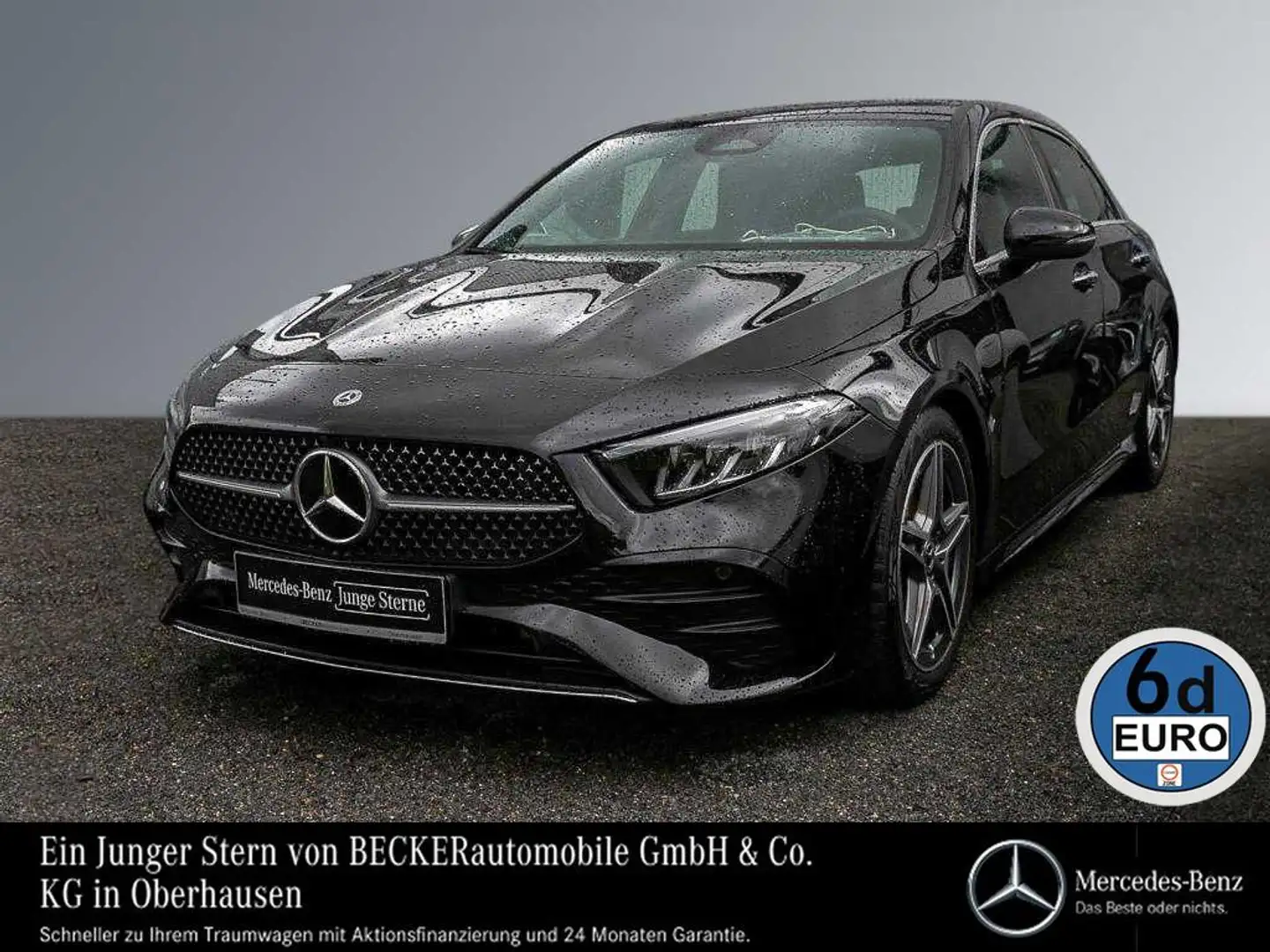 Mercedes-Benz A 200 AMG LINE AMBIENTE KAMERA LED WINTERPAKET Zwart - 1