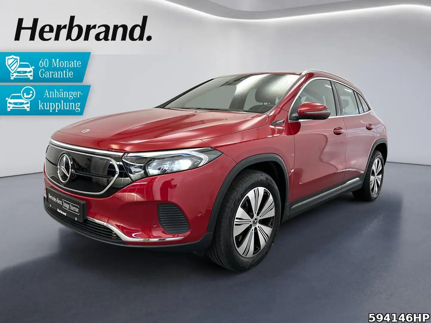 Mercedes-Benz EQA 250 Progressive AHK CarPlay EASY-PACK Rückf. Rot - 1
