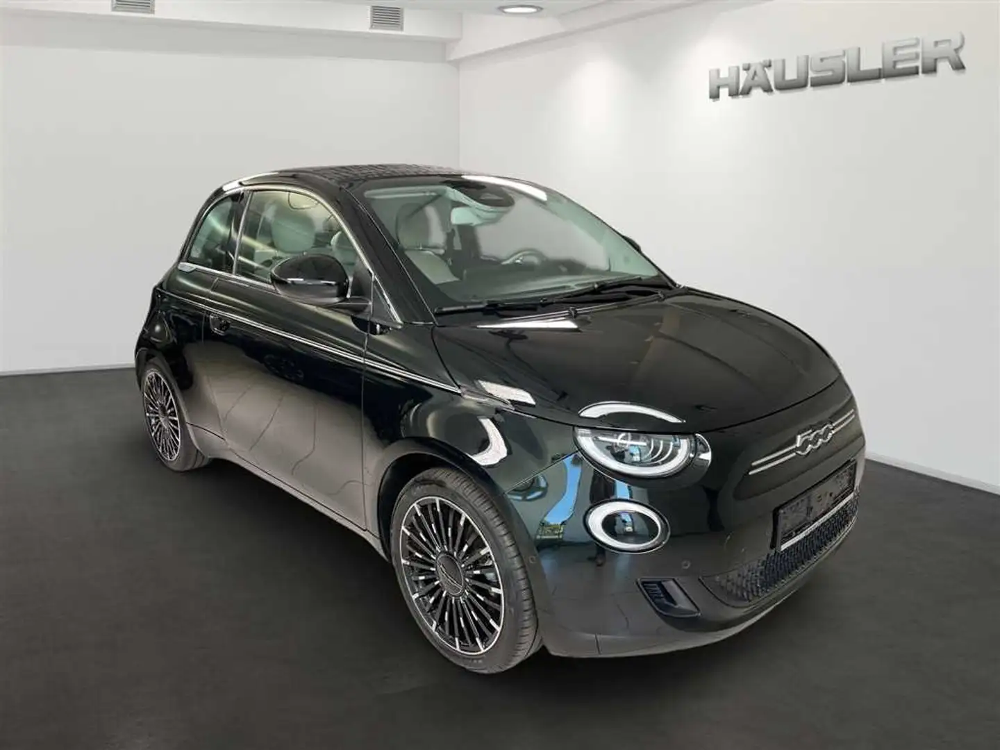 Fiat 500e Cabrio "la Prima" PDC Rückfahrkamera Navi LED Noir - 2
