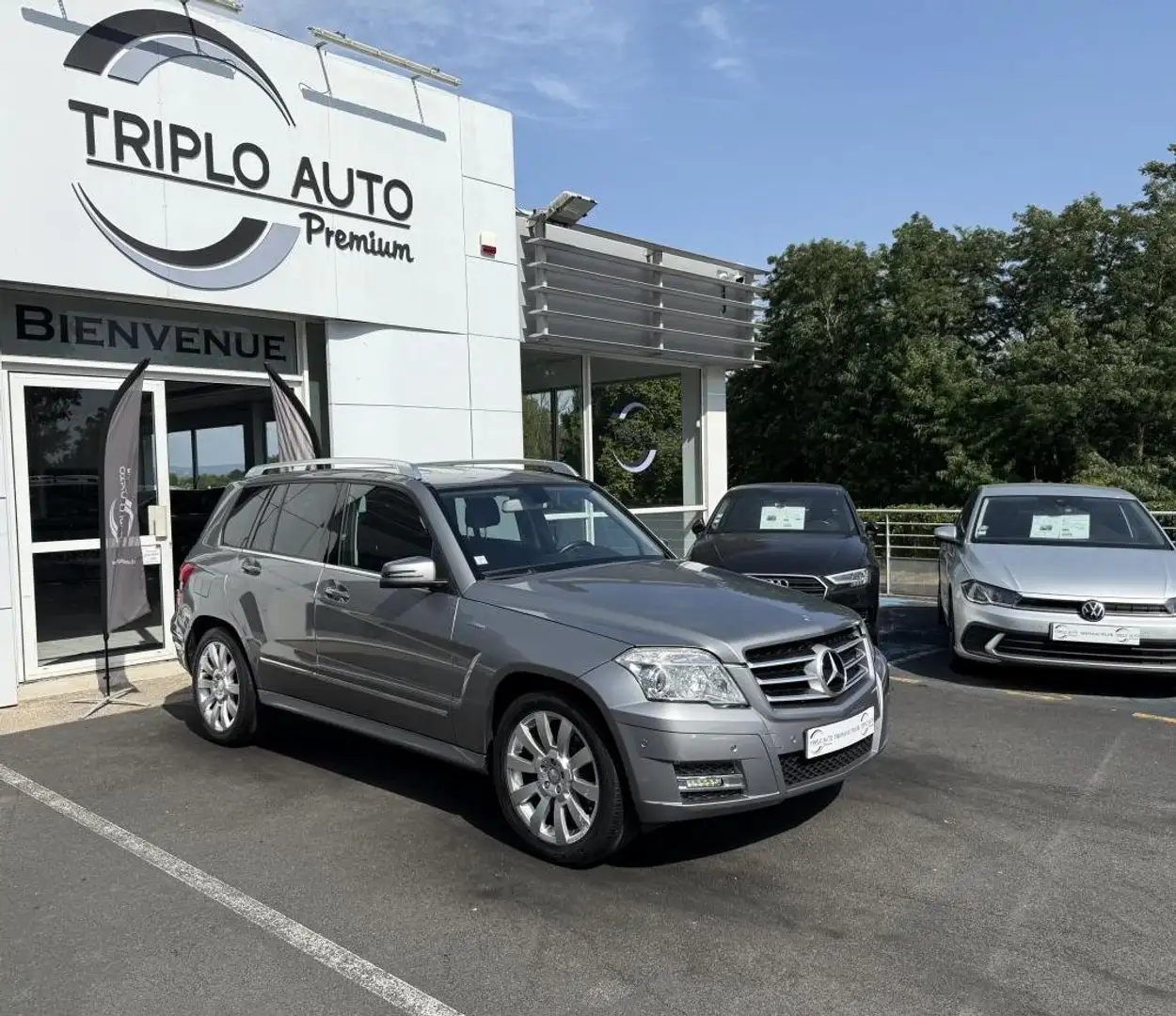 Mercedes-Benz GLK 220 GLK 220 CDI FAP BlueEfficiency - BVA G-Tronic Plus -4-Matic GPS + RADAR AR Gris - 1