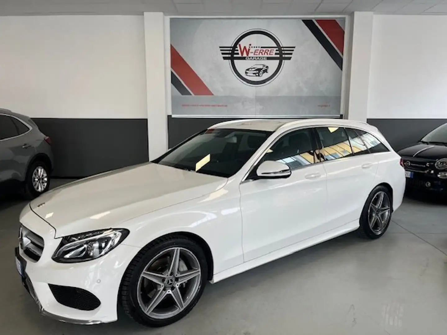 Mercedes-Benz C 200 SW d  Premium OK NEO PATENTATO Bianco - 1