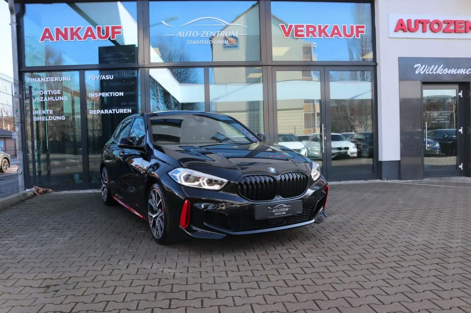 BMW 128 ti Head-Up Panorama Leder Shadow-Line AHK Negru - 1