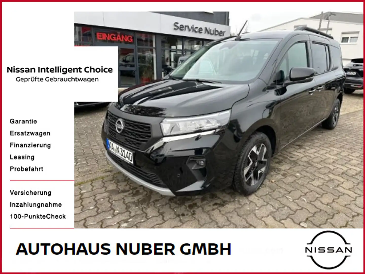 Nissan Townstar 1,3DIG-T Kombi L2 Tekna AT Schwarz - 1