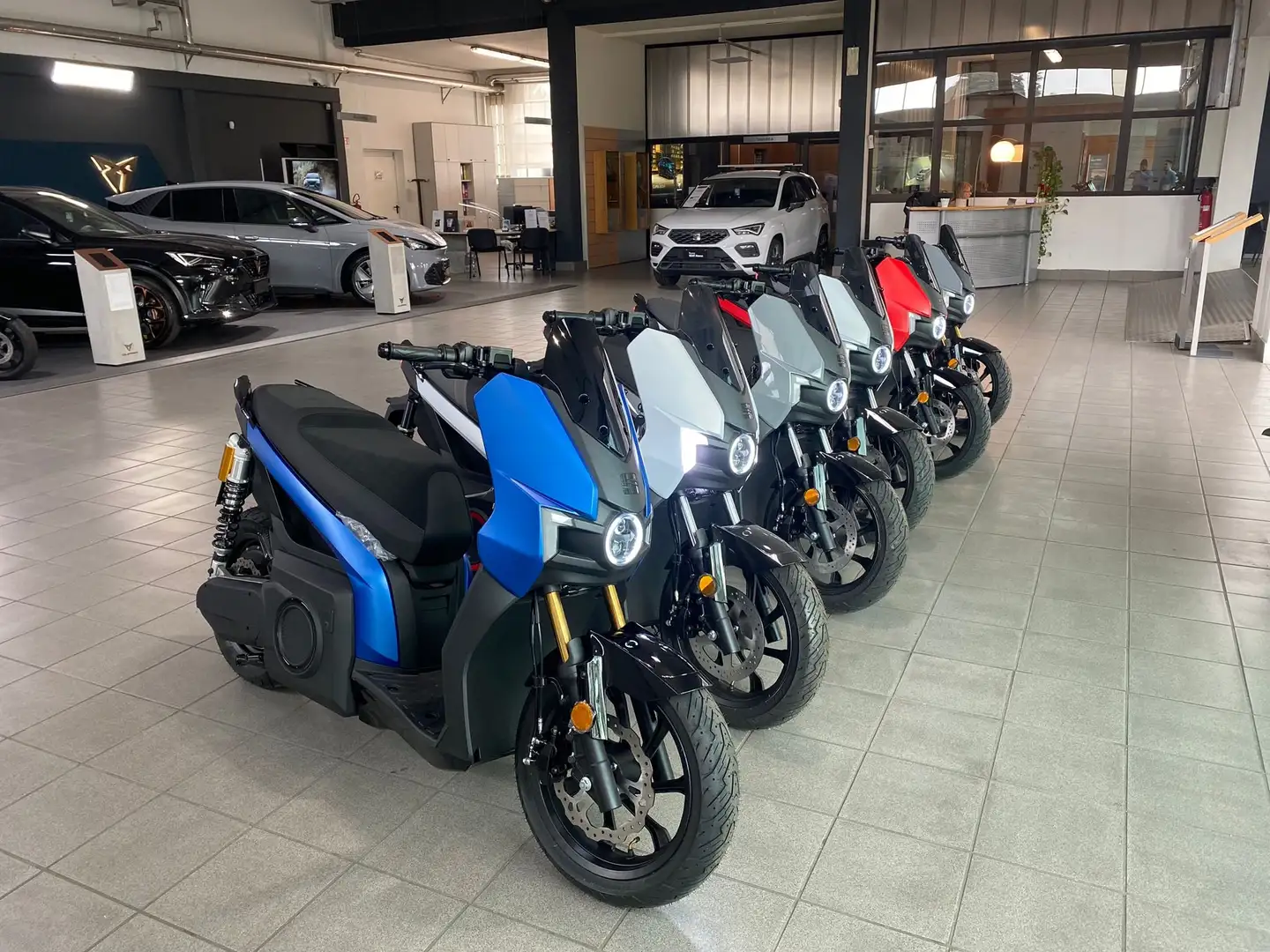 SEAT MO 125 PERFORMANCE Синій - 1