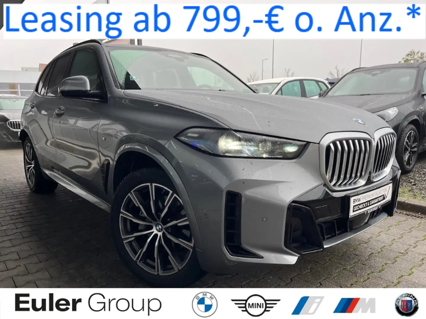 BMW X5 xDrive40d M Sport IconicGl AHK Pano SoftCl KomfSi Grau - 1