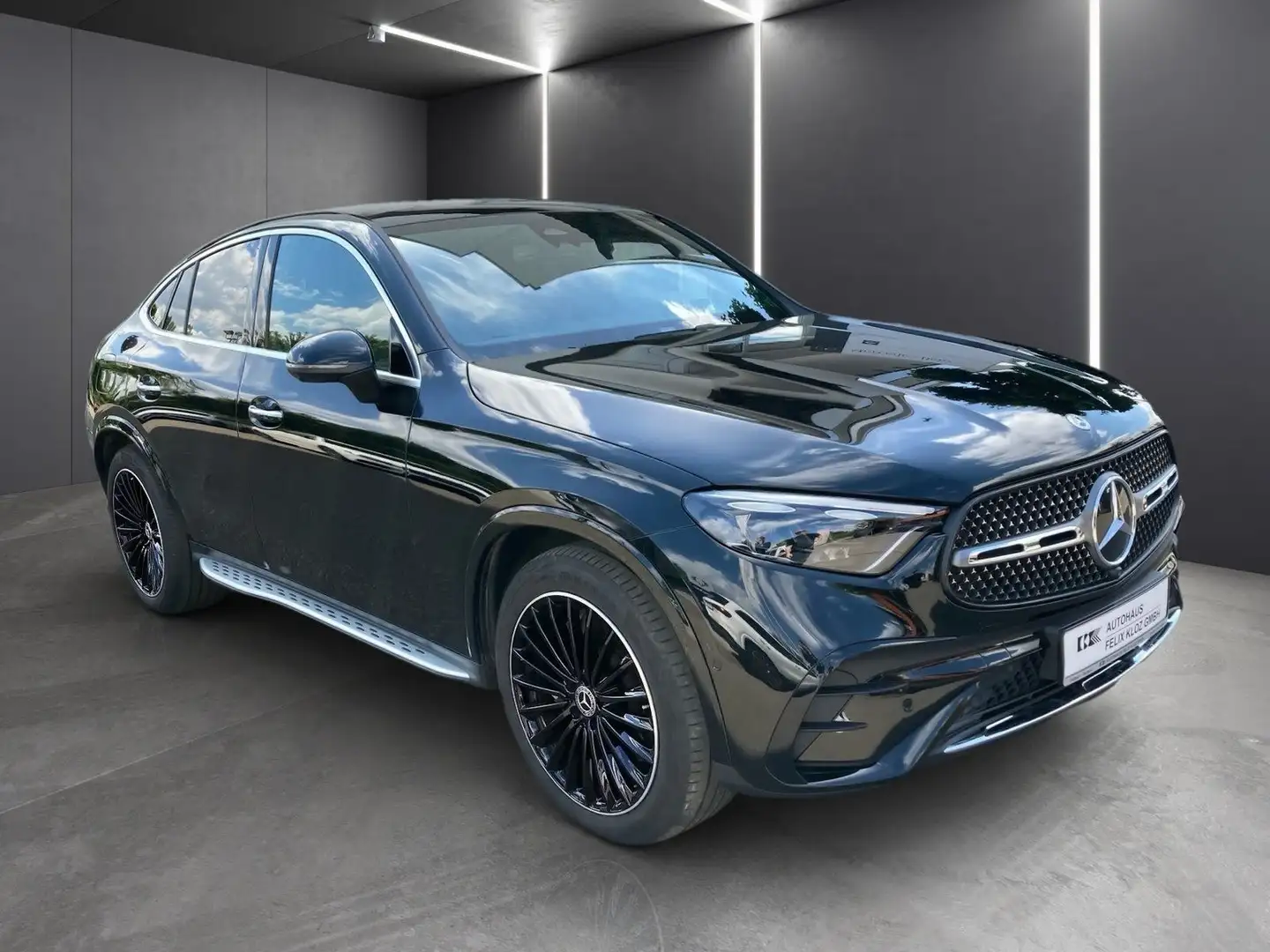 Mercedes-Benz GLC 300 4M Coupe Plus*AHK*Distro*HUD*360*Burmes* Schwarz - 2