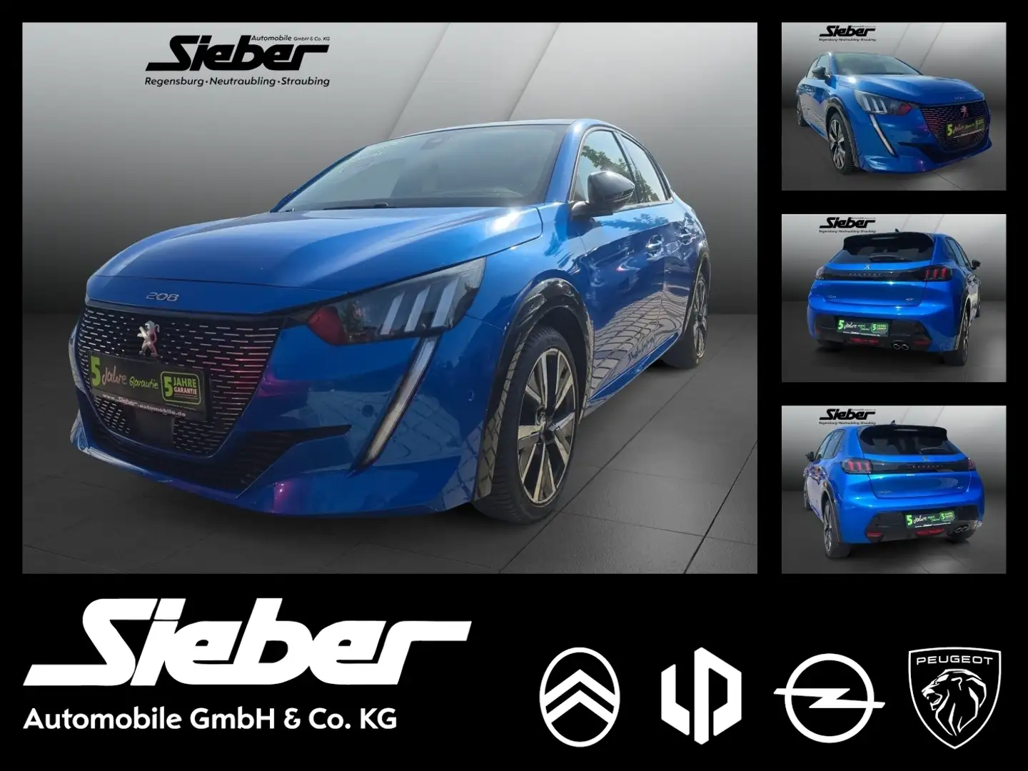 Peugeot 208 1.2 PureTech 130 GT *LED*Sitzheizung*PDC* Bleu - 1