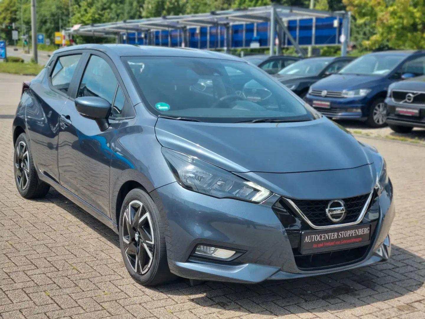 Nissan Micra N-Way Automatik/Navi/PDC/Garantie/1.Hand Grijs - 2