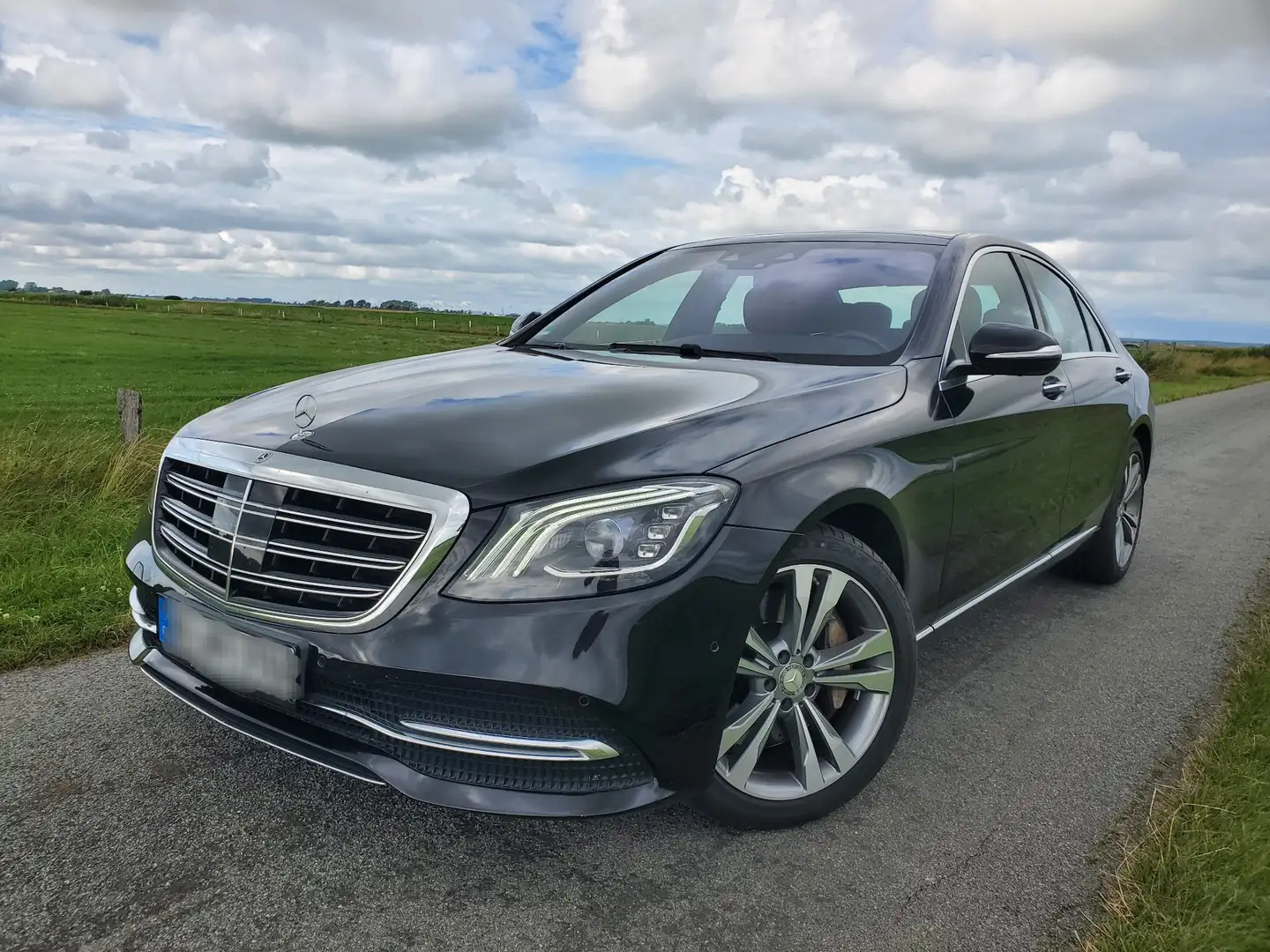 Mercedes-Benz S 400 d MB100 Garantie Nachtsicht, HUD, alle Assistenzsy Negru - 1