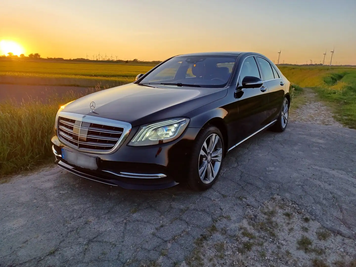 Mercedes-Benz S 400 d 4Matic MB100 Nachtsicht Head UpKEIN AMG Negru - 1
