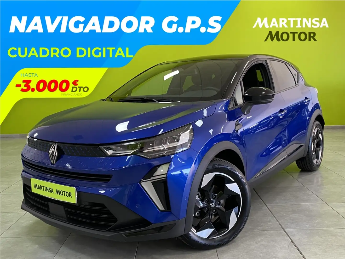 Renault Captur TCe Techno 67kW Azul - 1