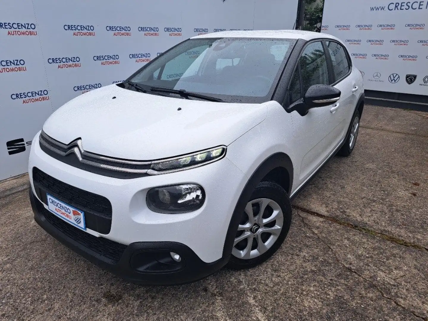 Citroen C3 PureTech 83 CV  Feel - AZIENDALE - MINI RATA Blanc - 2