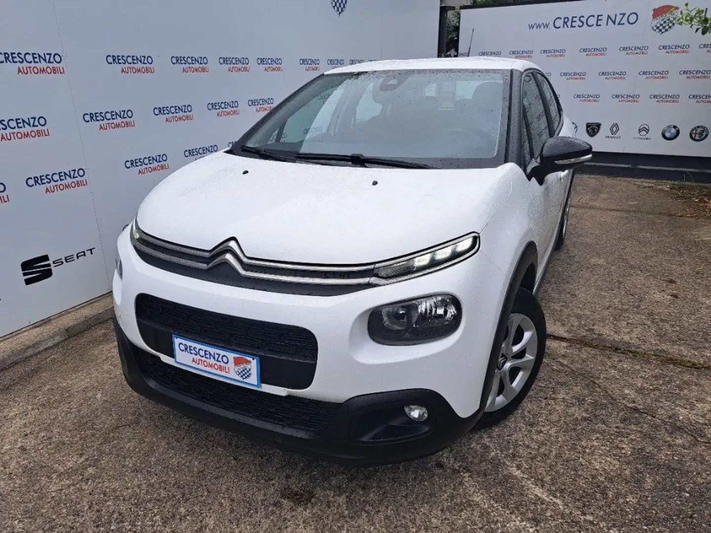 Citroen C3 PureTech 83 CV  Feel - AZIENDALE - MINI RATA Blanc - 1