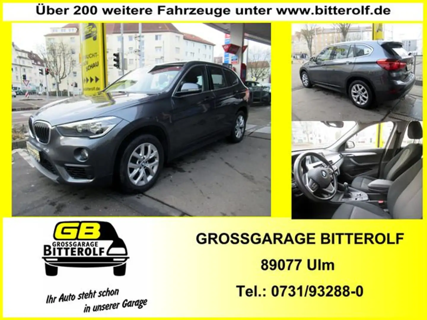 BMW X1 sDrive 18i Advantage Navi/SHZ/Temp/Parkassist Grau - 1