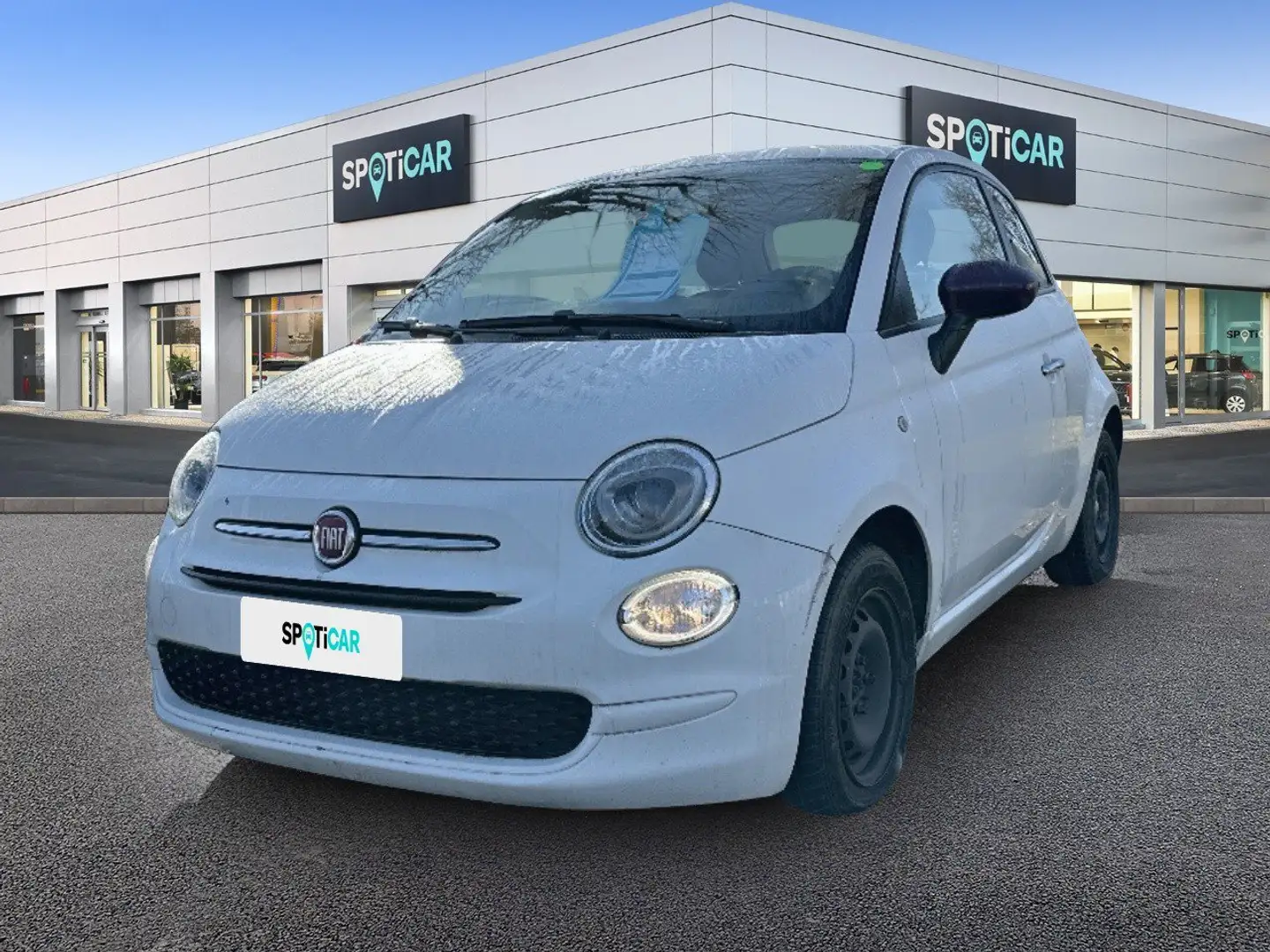 Fiat 500 1.2 69cv Pop Blanc - 1