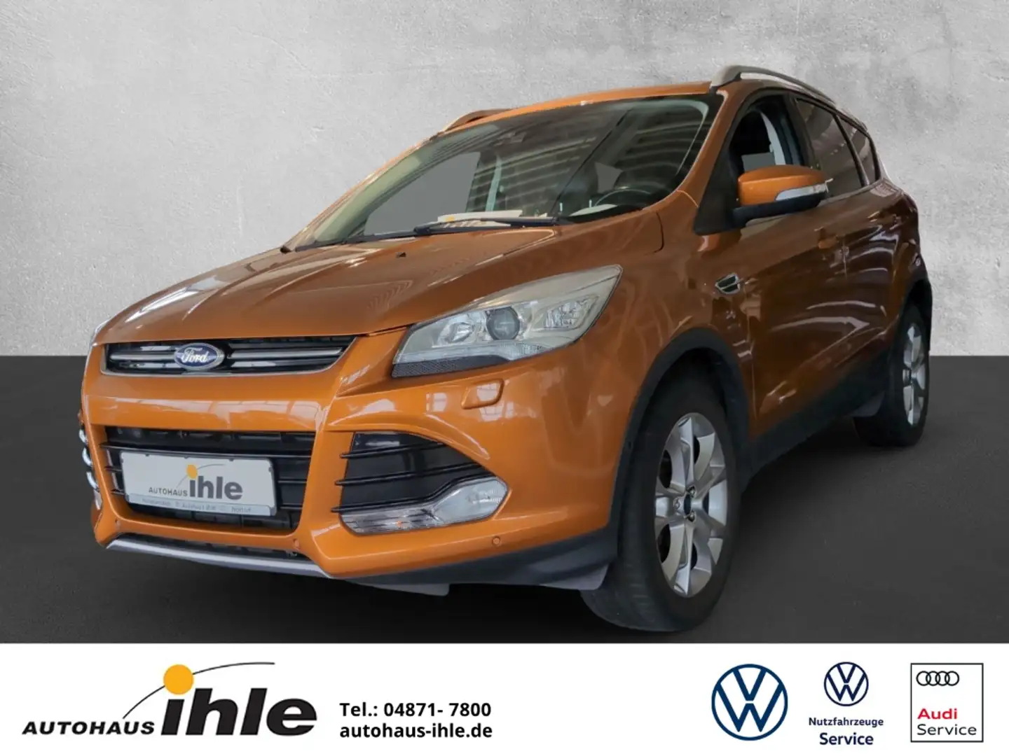 Ford Kuga Titanium 1,5 EcoBoost NAVI+PANO.DACH+R-FAHRKAMERA Portocaliu - 1