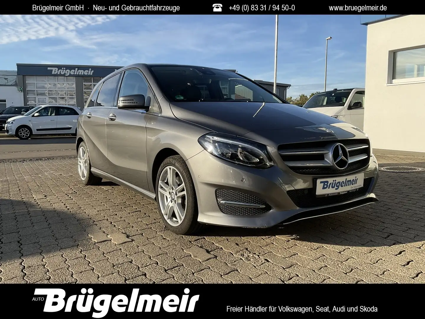 Mercedes-Benz B 220 B 220 d Urban 4Matic+NAVI+KAM+LED+17"SR+17"WR  DVD Grau - 1