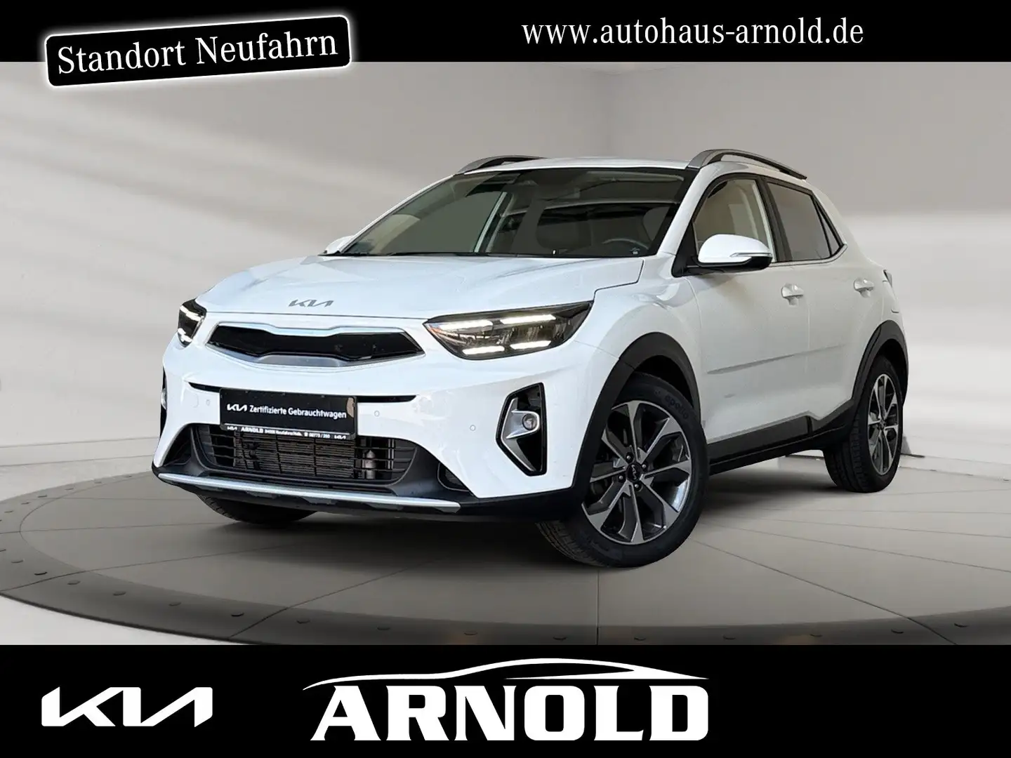 Kia Stonic Stonic 1.0 T-GDI 48V Spirit Kamera LED Sitzhzg. BC Weiß - 1