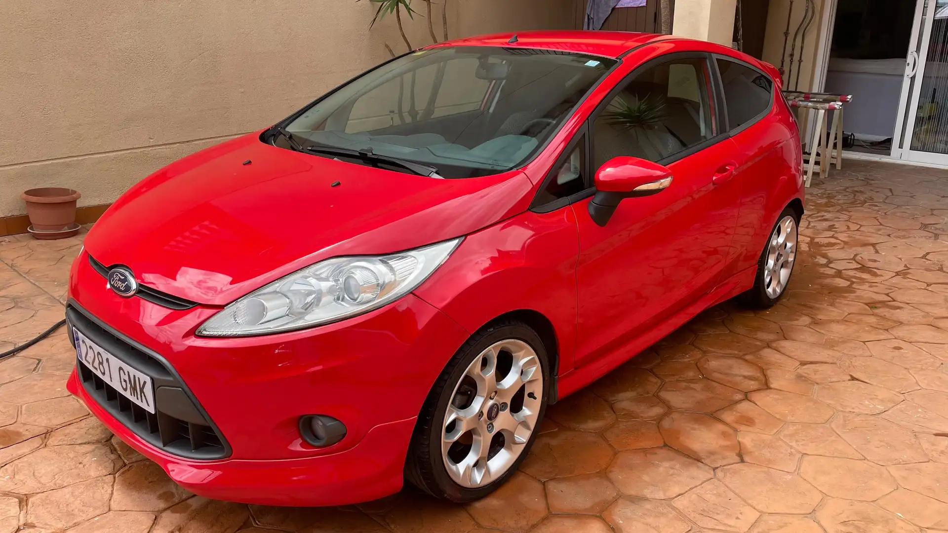 Ford Fiesta 1.6 Sport Rojo - 1