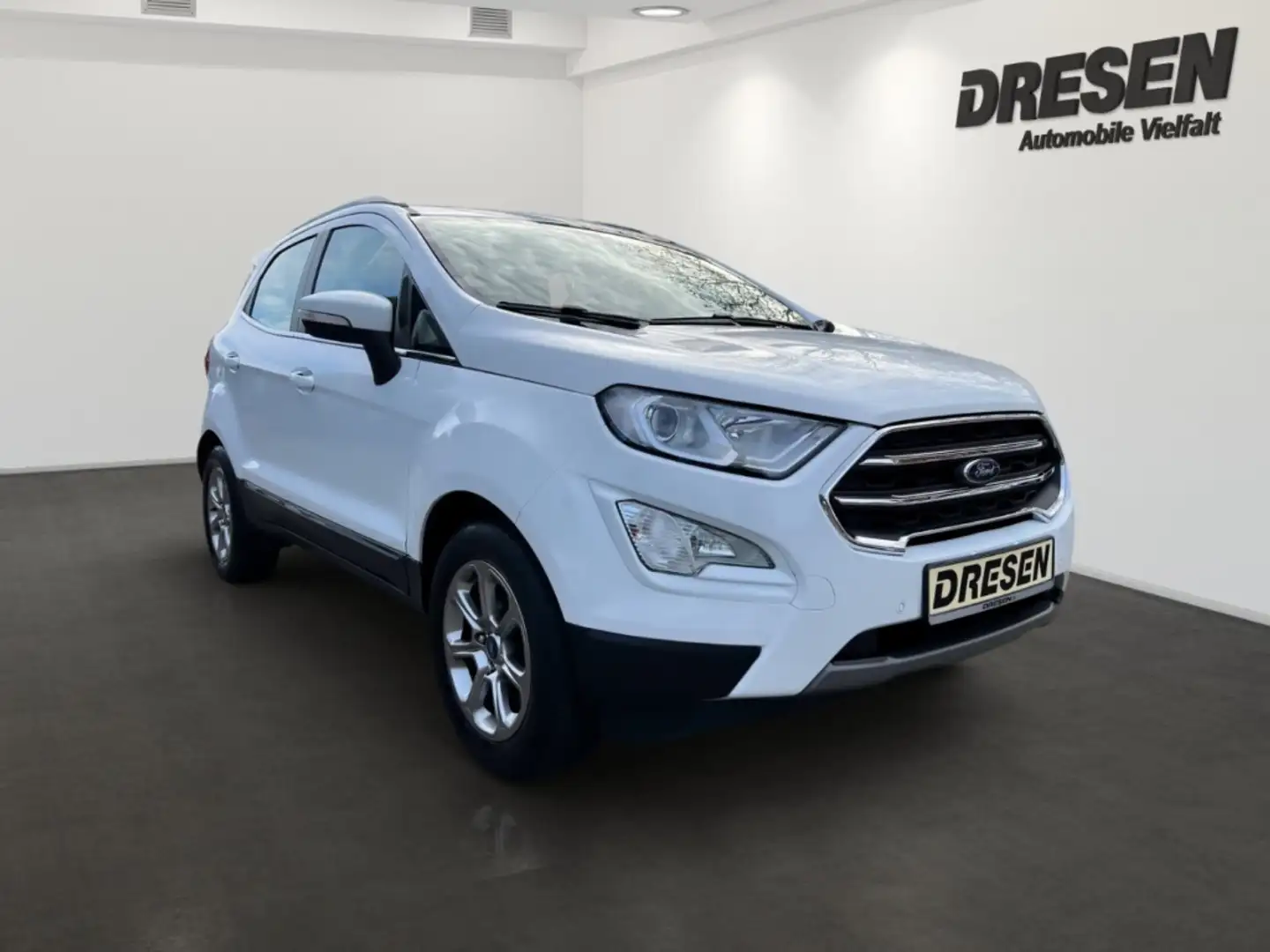 Ford EcoSport Titanium EcoBoost Navi*Carplay*AHK*PDC*Kamera*Totw Weiß - 2