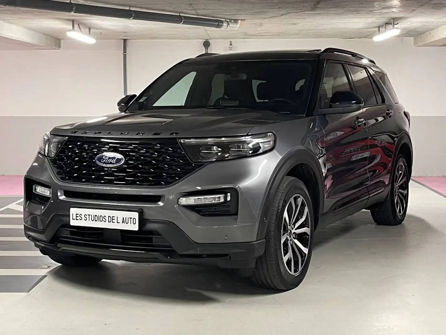 Ford Explorer III 3.0 EcoBoost 457ch Parallel PHEV ST-Line i-AWD Gris - 1