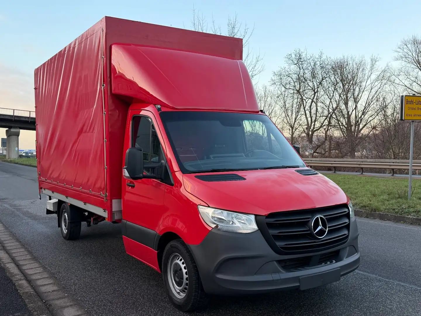 Mercedes-Benz Sprinter III 316CDI RWD Pritsche Plane LBW LED Rot - 2