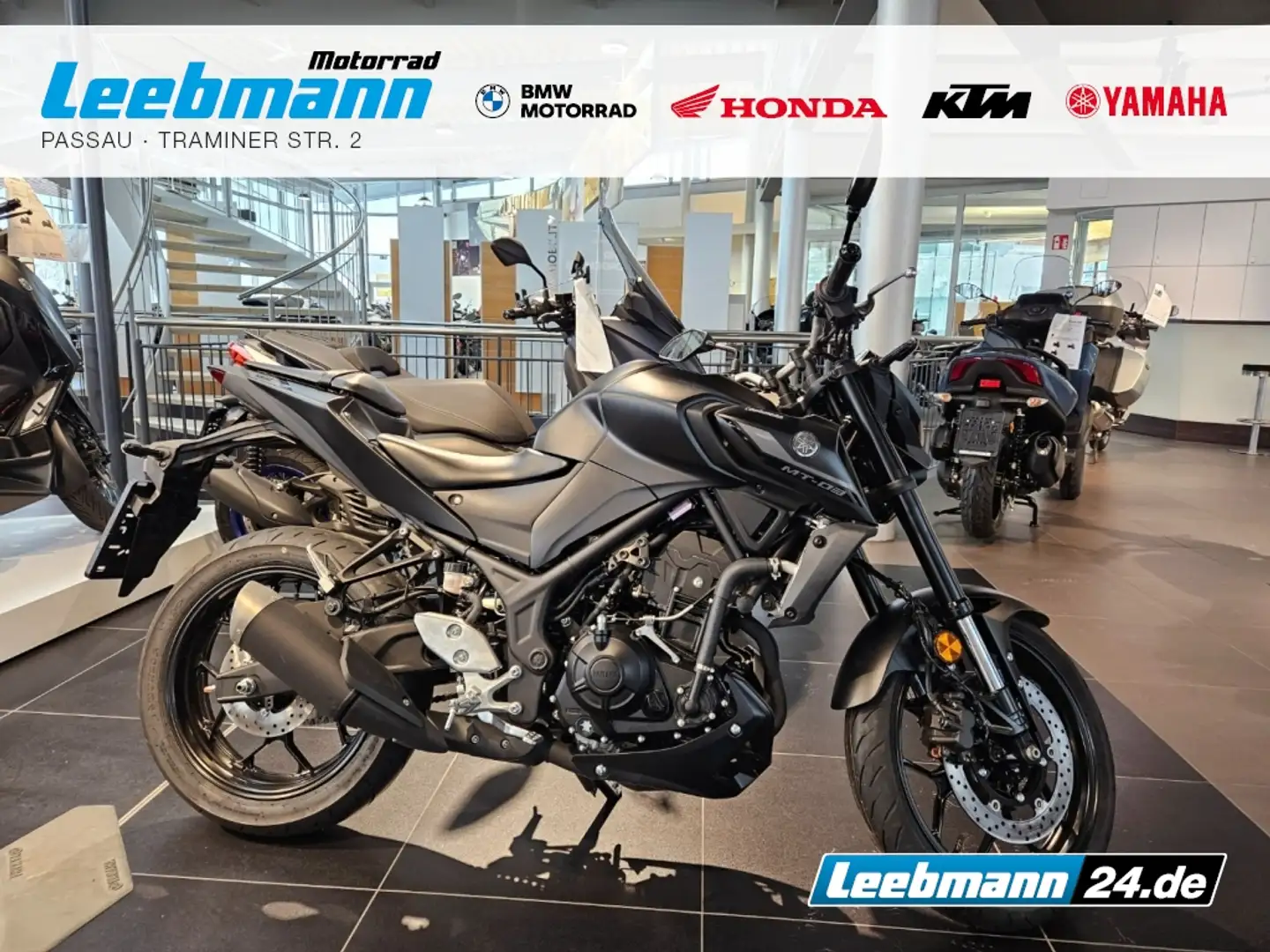 Yamaha MT-03 MT 03 2022 Schwarz - 1