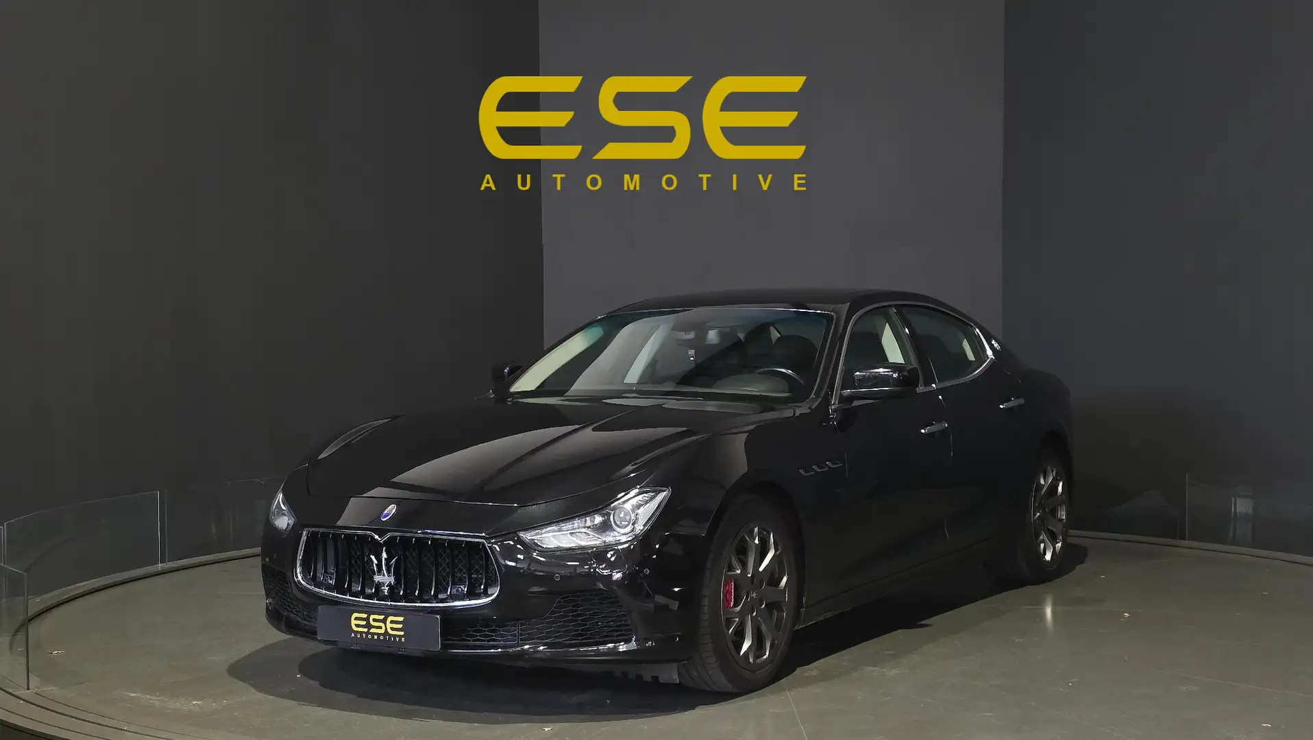 Maserati Ghibli 3.0 S Q4 | Camera | Memory | Leder | 409 PK Zwart - 1