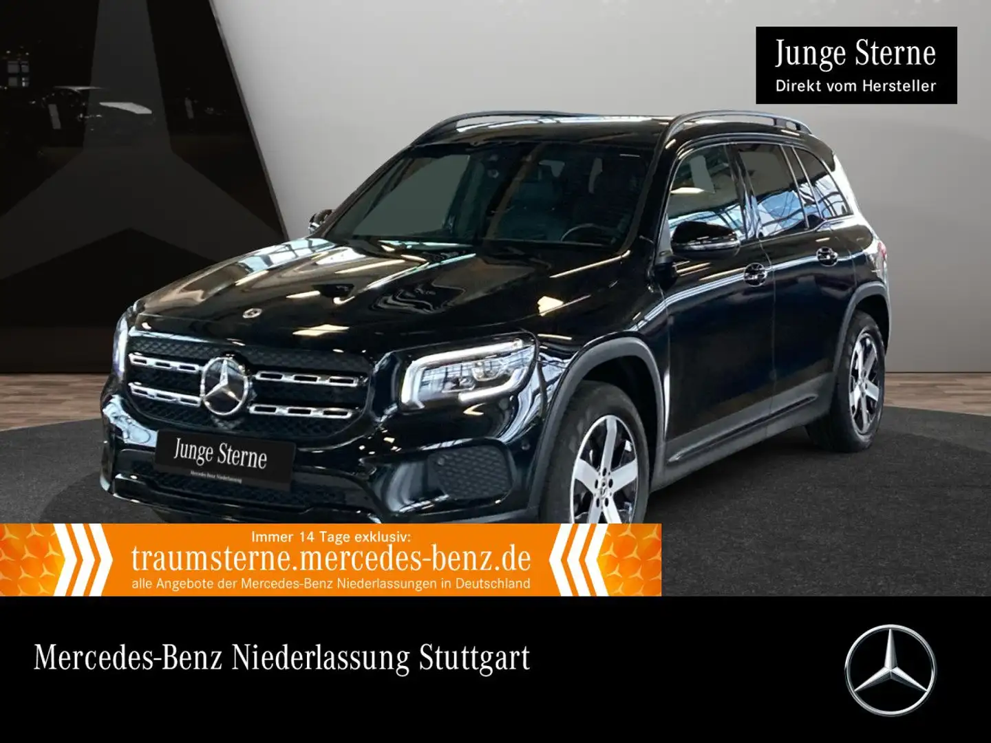Mercedes-Benz GLB 200 NIGHT+PANO+AHK+LED+KAMERA+7G Schwarz - 1