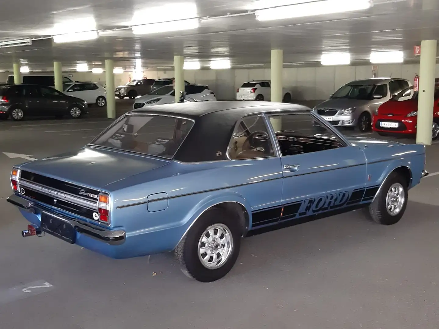 Ford Taunus Ford Taunus *RARITÄT* 1. BESITZ! Knudsen FORD TAUNUS GXL 2.0 V6 Oldtimer Limousine! Blau - 1