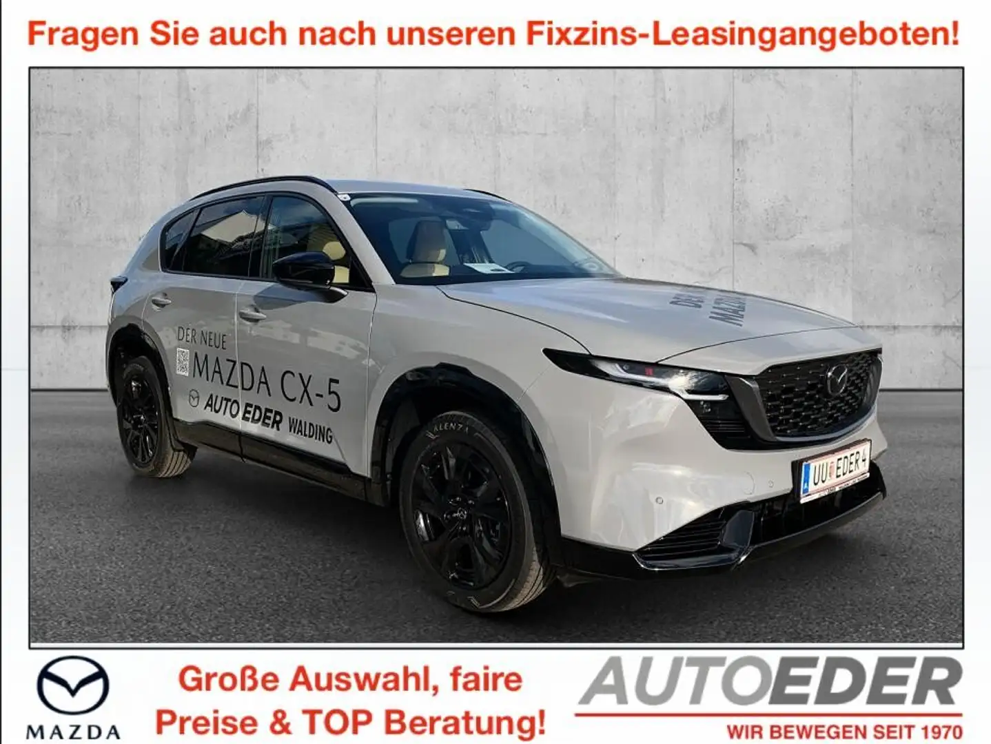 Mazda CX-5 e-Skyactiv G141 MHEV AWD Homura Aut. Grau - 1