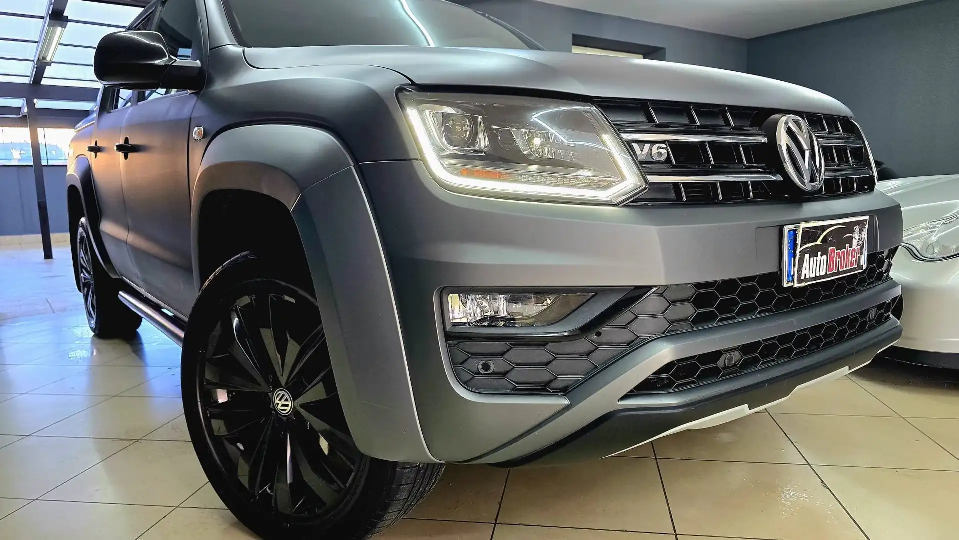 Volkswagen Amarok 3.0 tdi 258cv AVENTURA 4motion-UNIPROP.-IVA 22% Grigio - 2