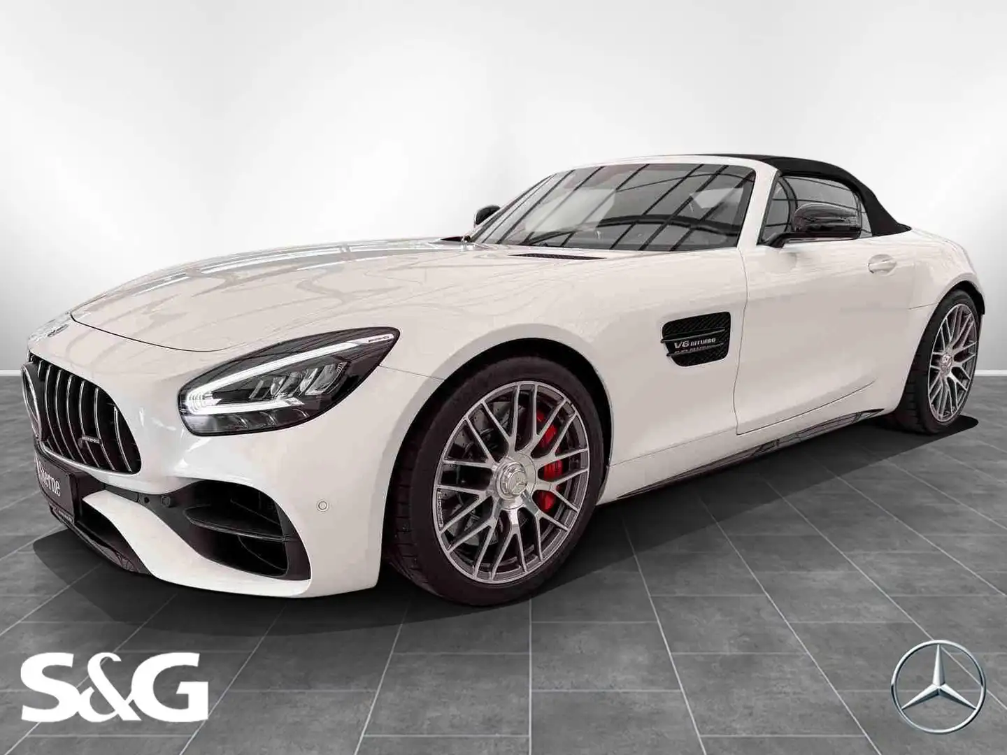 Mercedes-Benz AMG GT Roadster Sitzklima+AIRSCARF+COMAND+19 Weiß - 1