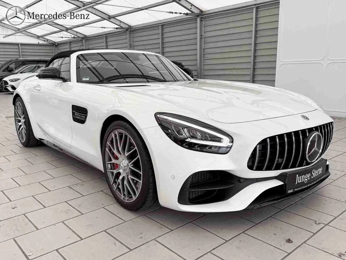 Mercedes-Benz AMG GT Roadster Sitzklima+AIRSCARF+COMAND+19 Weiß - 2