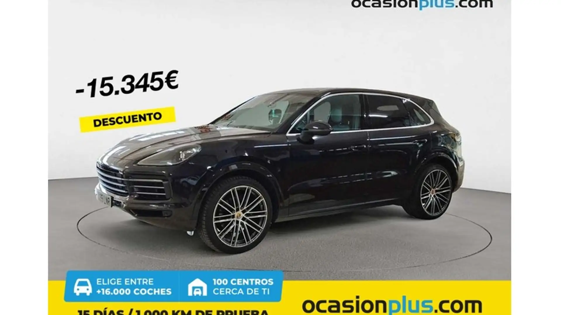 Porsche Cayenne Aut. Negro - 1