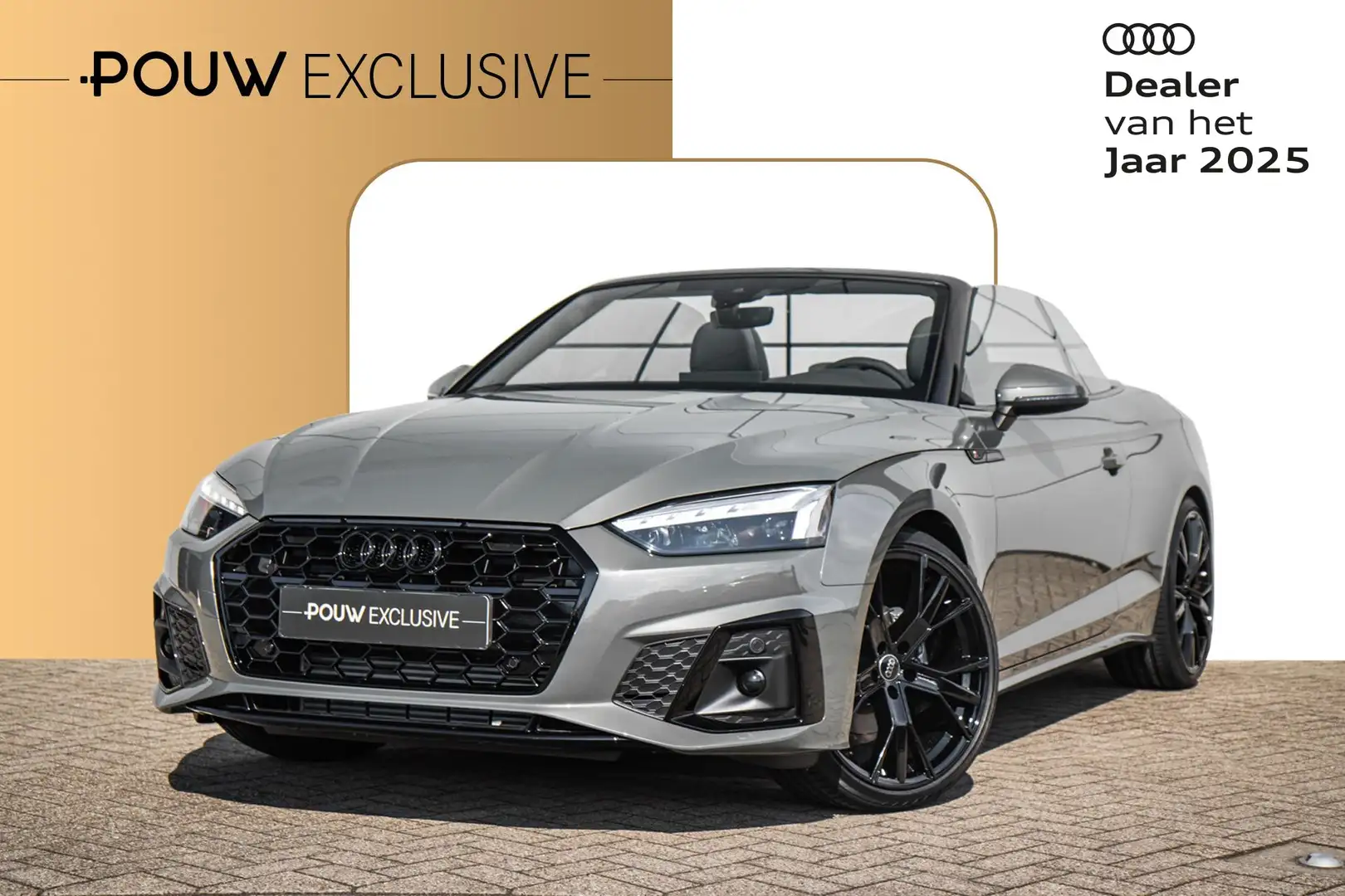 Audi A5 Cabriolet 35 TFSI 150pk S Edition | Stoel-/Nekverw Gris - 1